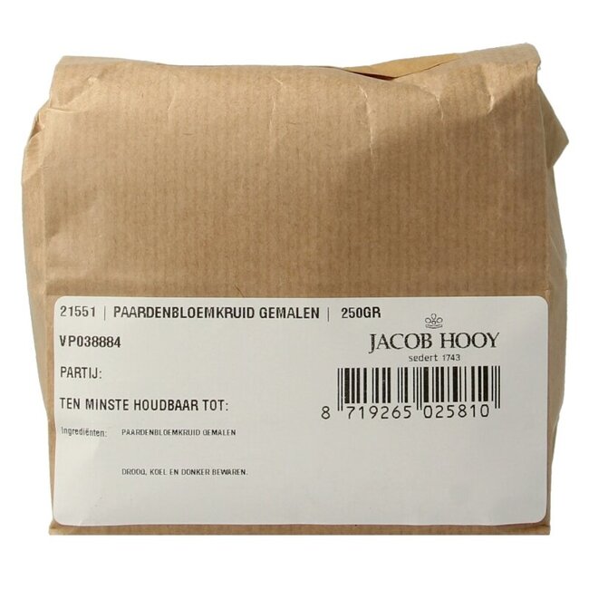 Paardenbloemkruid gemalen 250 Gram