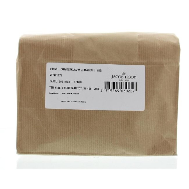 Duivelsklauw/teufelskraut gemalen  1 Kilogram