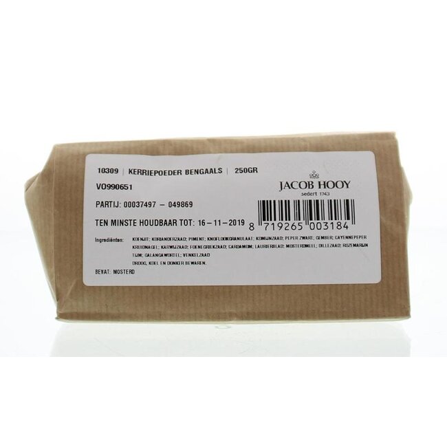 Kerriepoeder Bengaals 250 Gram