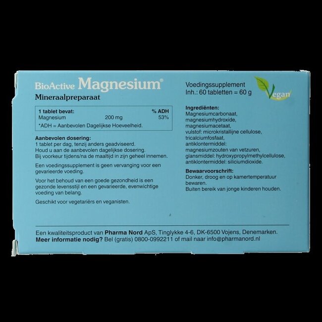 BioActive magnesium 60 Tabletten