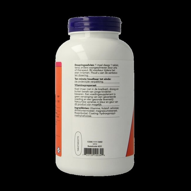 C-1000 Sustained Release met rozenbottel 250 Tabletten