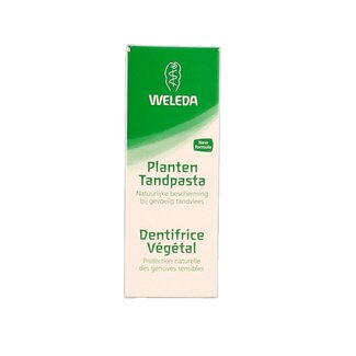 Weleda Oral care planten tandpasta 75 Milliliter