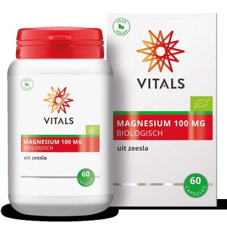 Vitals Magnésium 100 mg bio 60 gélules