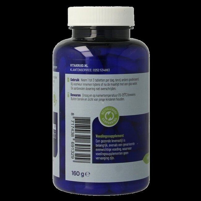 MSM 1000 mg > 99,9% zuiver + vitamine C 120 Tabletten