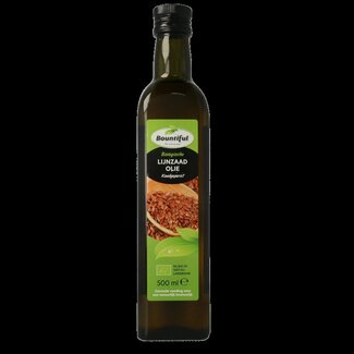 Bountiful Lijnzaadolie bio 500 Milliliter