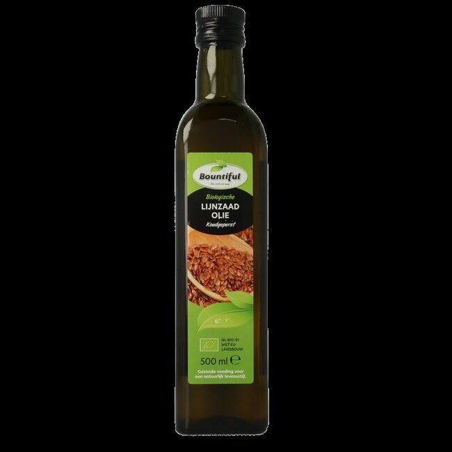 Lijnzaadolie bio 500 Milliliter
