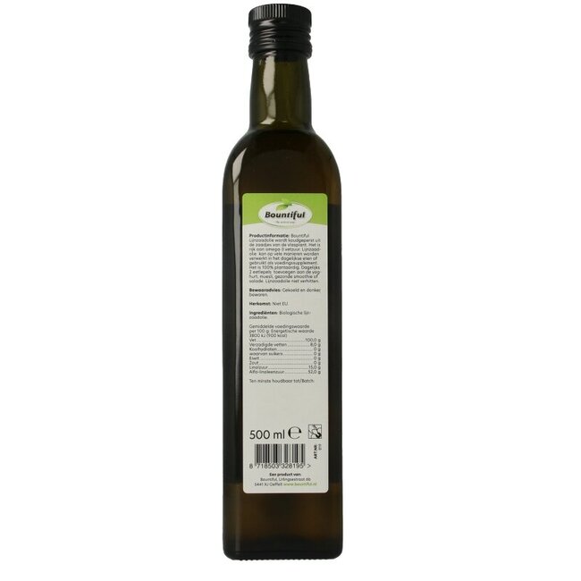 Huile de lin bio 500 ml