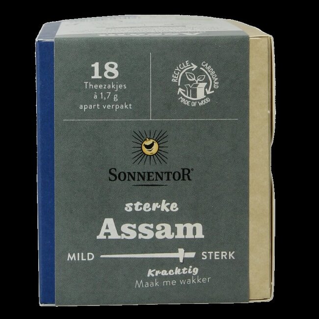 Thé noir Assam English bio 18 sachets