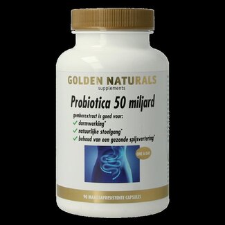 Golden Naturals Probiotica 50 miljard 90 Vegetarische capsules