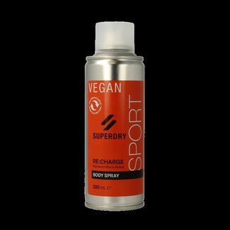 Superdry Sport RE:charge Men's body spray 200 Milliliter