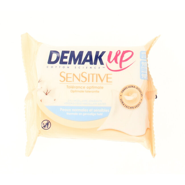 Lingettes démaquillantes sensitive 23 pièces