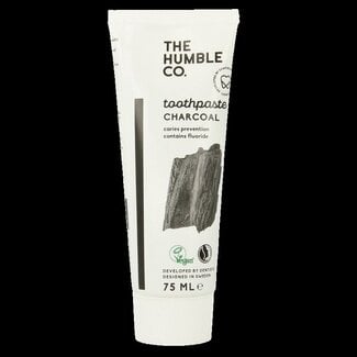 The Humble Co Tandpasta natural charcoal 75 Milliliter