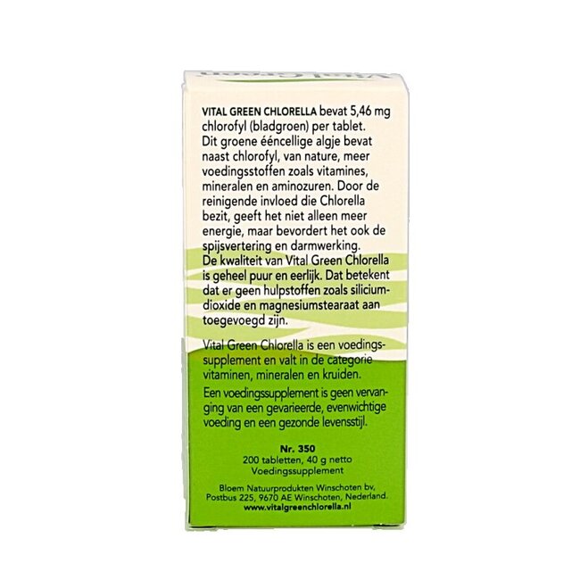 Chlorella vital green 200 Tabletten