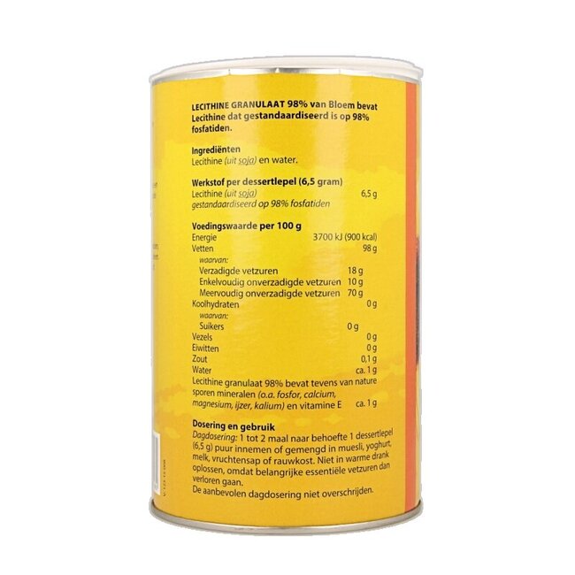Lecithine granulaat 98% 400 Gram