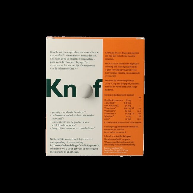 Dragées d'ail inodore 100 Dragées