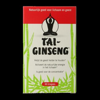 Tai Ginseng Versterkende dragees 60 Dragees