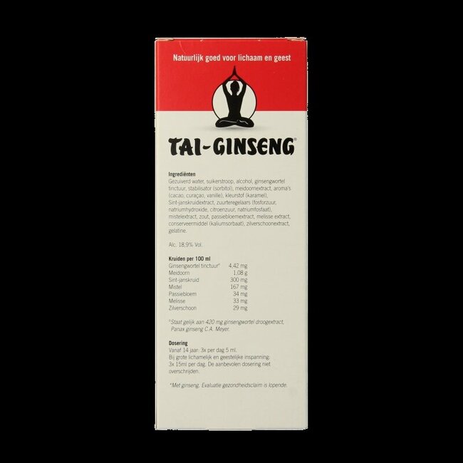Élixir de ginseng Tai 250 ml