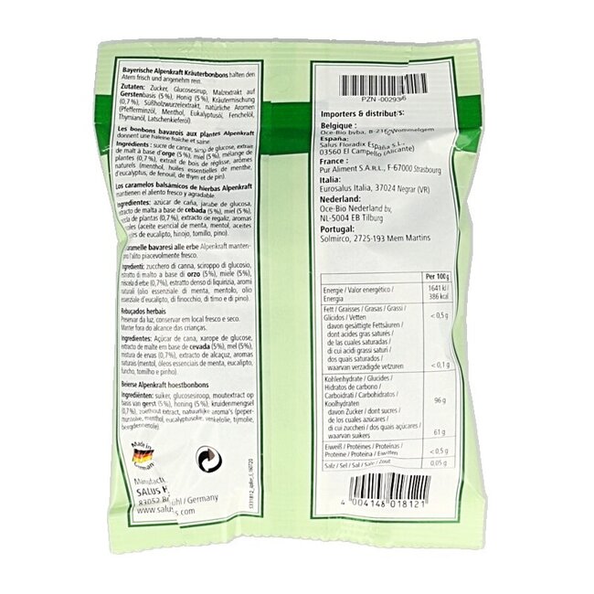 Bonbons Alpenkraft 75 g