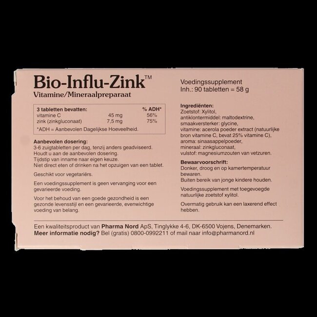 Bio influ zink 90 Tabletten