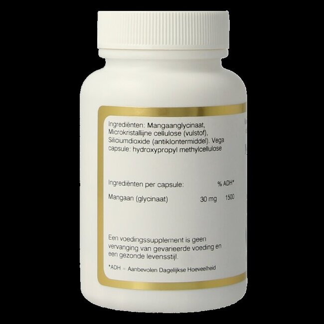 Mangaan amino 30mg 100 Vegetarische capsules