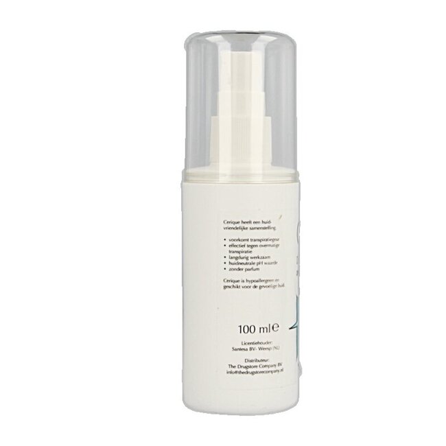 Déodorant atomiseur sans parfum 100 ml