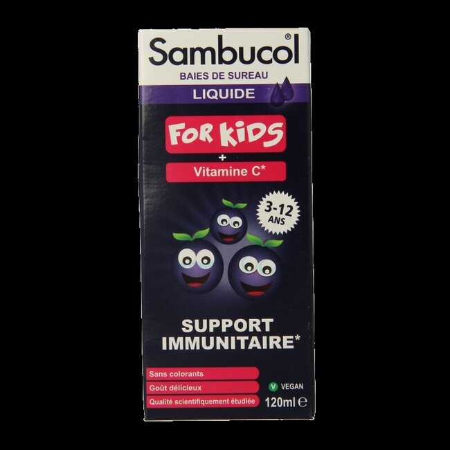 Sirop de sureau pour enfants 120 millilitres