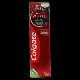 Colgate Dentifrice Max White Charcoal 75 ml