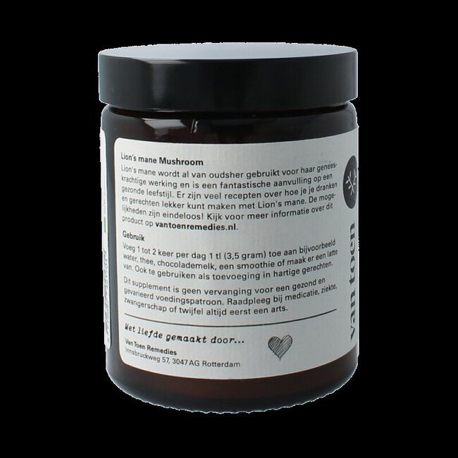 Lion's mane poeder bio 80 Gram