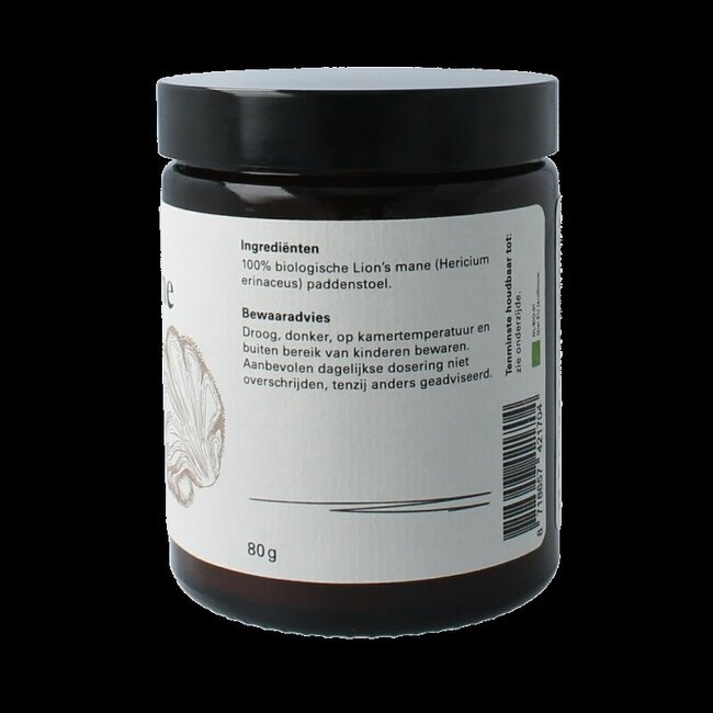 Poudre de crinière de lion bio 80 g