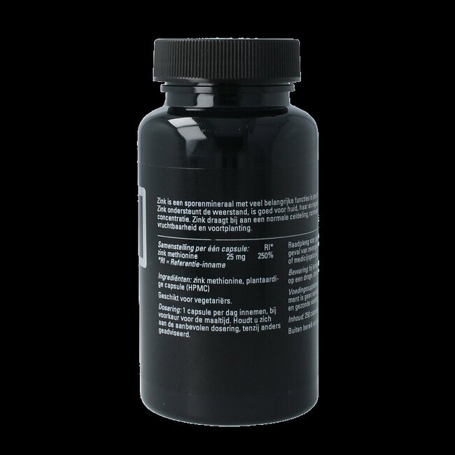 Zinc méthionine pur 250 Capsules