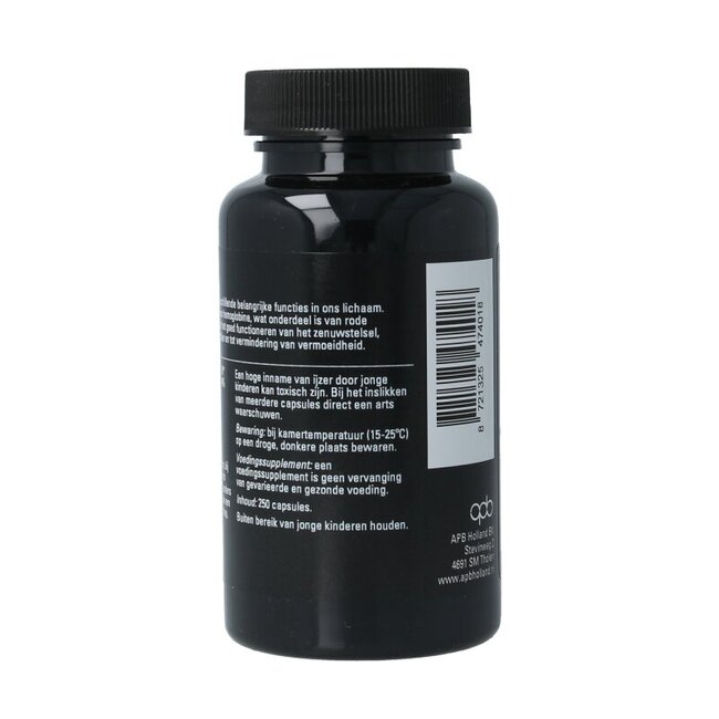 IJzer bisglycinaat 140mg 250 Capsules