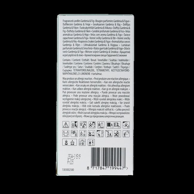 Recharge Clean Light Gardenia & Figue, lot de 2