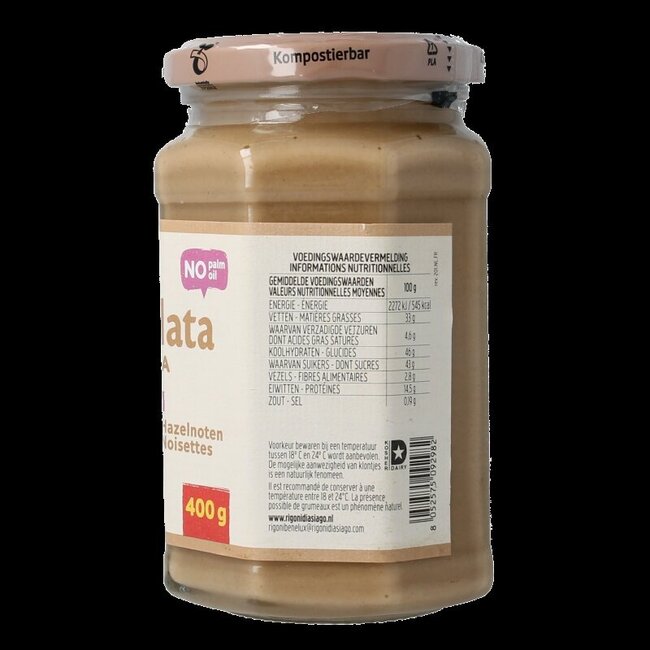 Nicciolata bianca bio 400 Gram