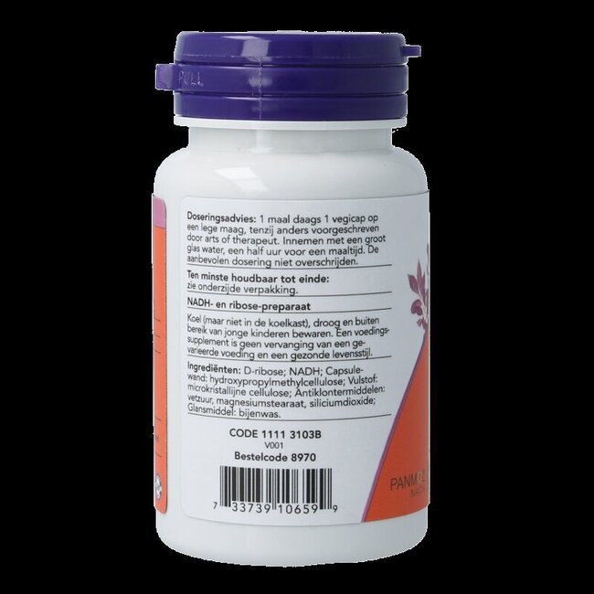 NADH 10mg 60 Vegetarische capsules
