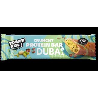 Powerful People Protein bar Dubai style 45 Gram