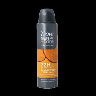 Dove Men+ care deodorant sandalwood /vanilla 150 Milliliter