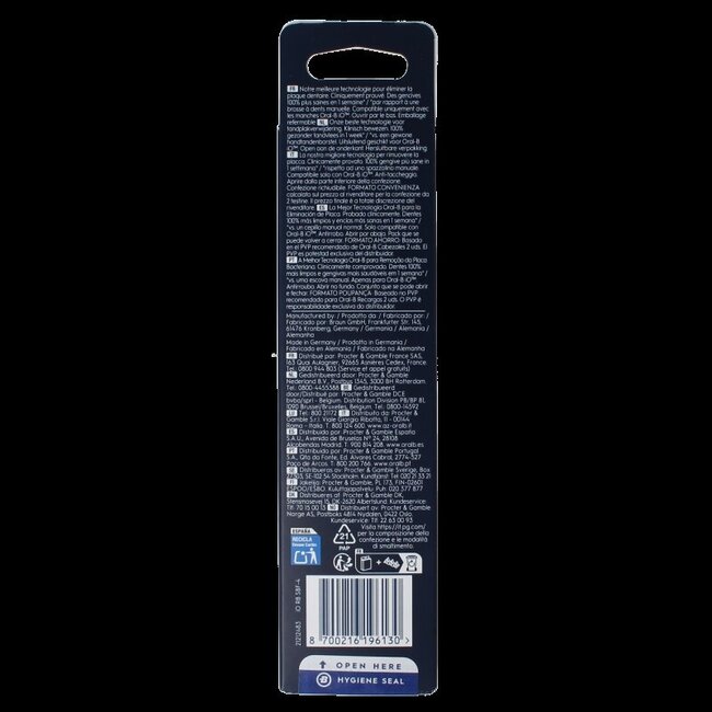 Brossettes de rechange iO Gentle Care noir, lot de 4