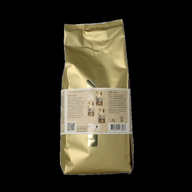 Café en grains bio Gold Roast transporté à la voile 1 kg