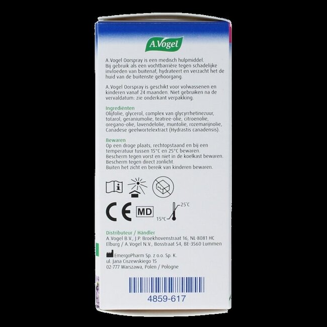 Oorspray oorsmeer 10 Milliliter