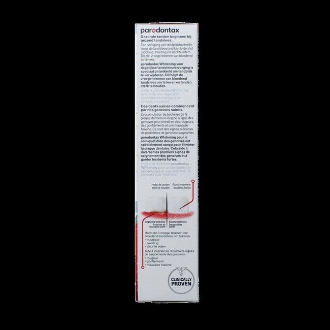 Dentifrice blancheur 75 millilitres