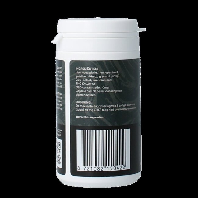 CBD capsules 10mg 60 Capsules