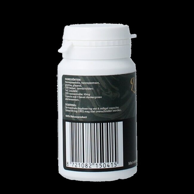 Capsules de CBD 5 mg 60 capsules