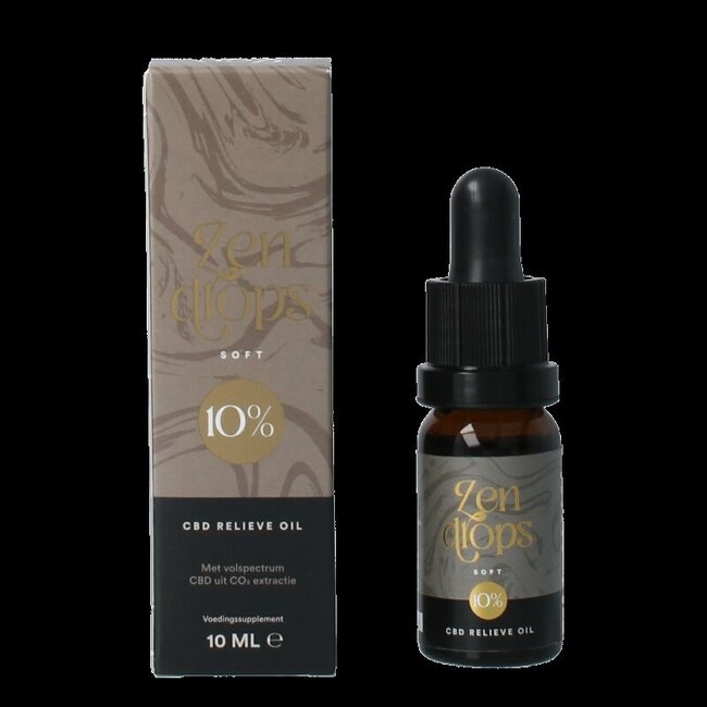 Huile CBD relieve soft 10 % 10 ml