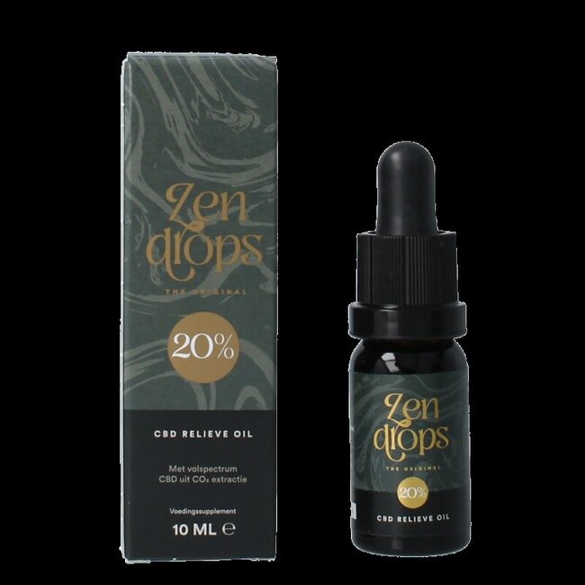 CBD relieve oil original 20% 10 Milliliter
