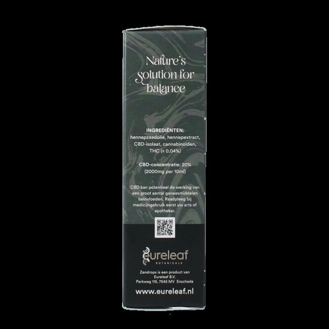 Huile CBD relieve original 20 % 10 ml