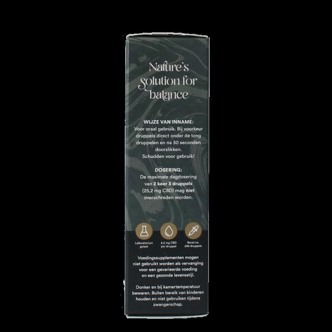 CBD relieve oil original 10% 10 Milliliter