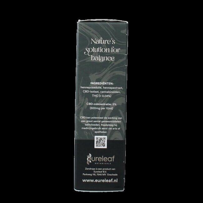 Huile CBD relieve original 5% 10 ml