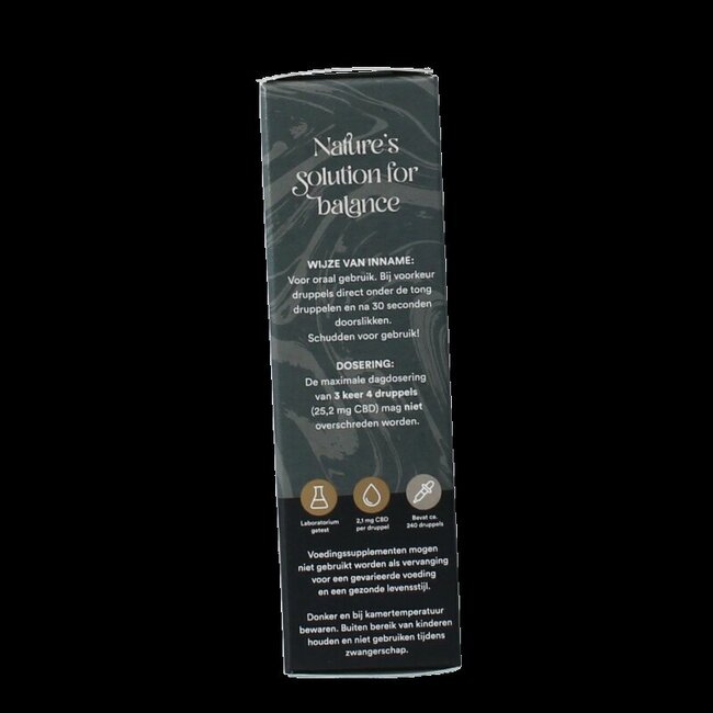 CBD relieve oil original 5% 10 Milliliter