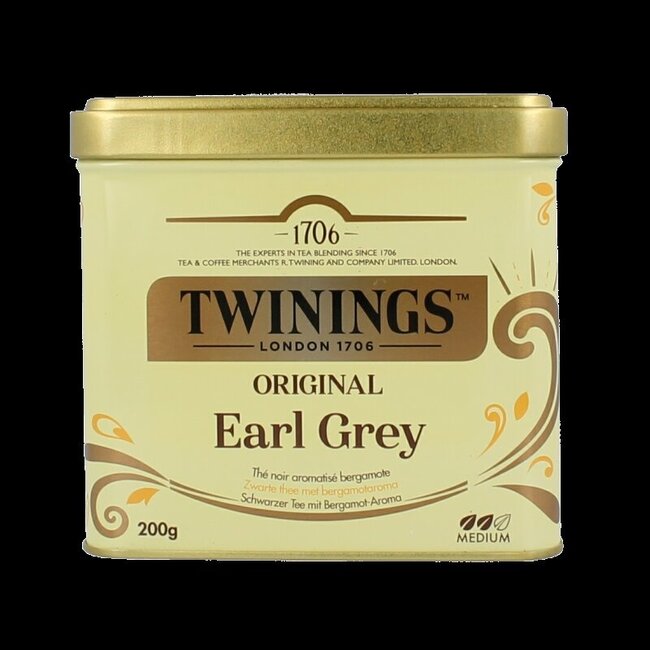 Earl grey thee blik 200 Gram