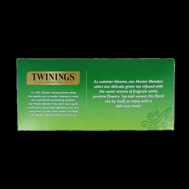 Groene thee jasmijn 25 Zakjes
